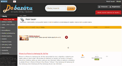 Desktop Screenshot of mobily-bazar.dobazaru.sk