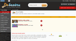 Desktop Screenshot of hry-hracky.dobazaru.sk