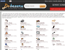 Tablet Screenshot of dobazaru.cz