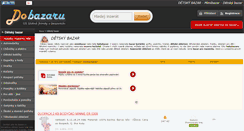 Desktop Screenshot of detsky-bazar.dobazaru.cz