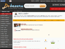 Tablet Screenshot of obuv-odevy.dobazaru.cz